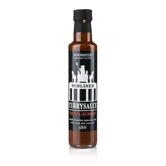 Kornmayer - Berlijnse currysaus, extra scherp, 250 ml
