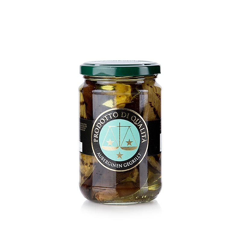 Gegrilde aubergines, ingemaakt, La Bilancia, 280 g