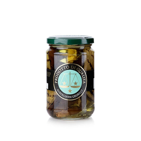 Gegrilde aubergines, ingemaakt, La Bilancia, 280 g