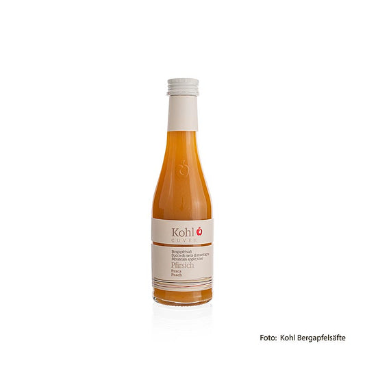 Cuvée bergappelsap + perzik, 200 ml