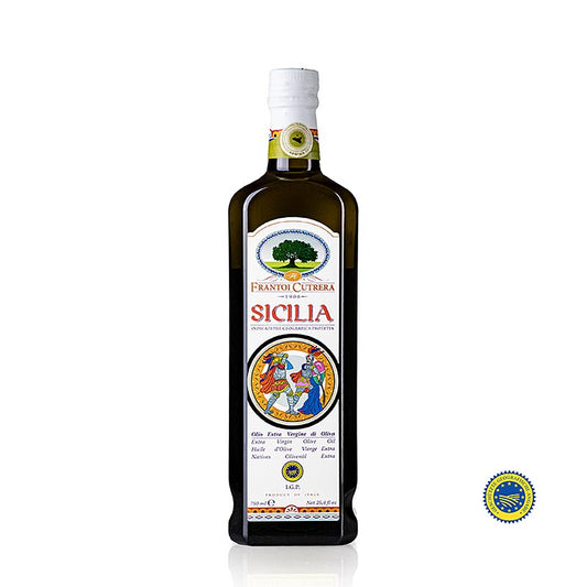 Extra vierge olijfolie, Frantoi Cutrera "Sicilia", IGP/g.g.A., 750 ml