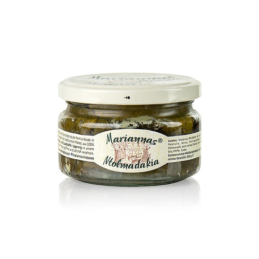 Wijnbladeren gevuld met Marianna's 200 g, heerlijke traditionele mediterrane lekkernij