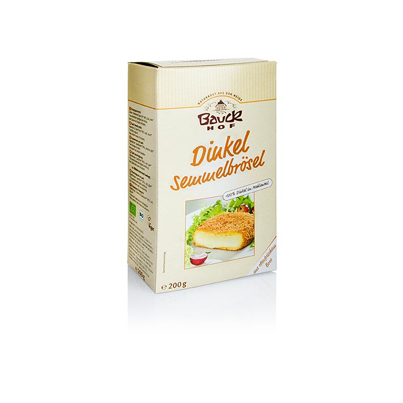 Speltbroodkruim, Bauckhof, biologisch, 200 g