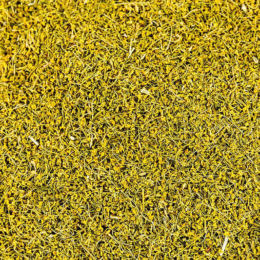 Dillebloemen en -pollen, een zeer effectief product van 455 g afkomstig uit de Verenigde Staten, ideaal voor aromatisering en verfijning van gerechten