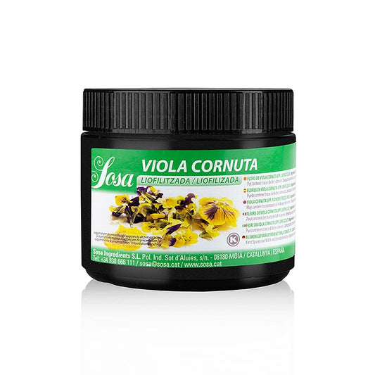 Sosa gekristalliseerde viooltjesbloesems, driekleurig, 5 g