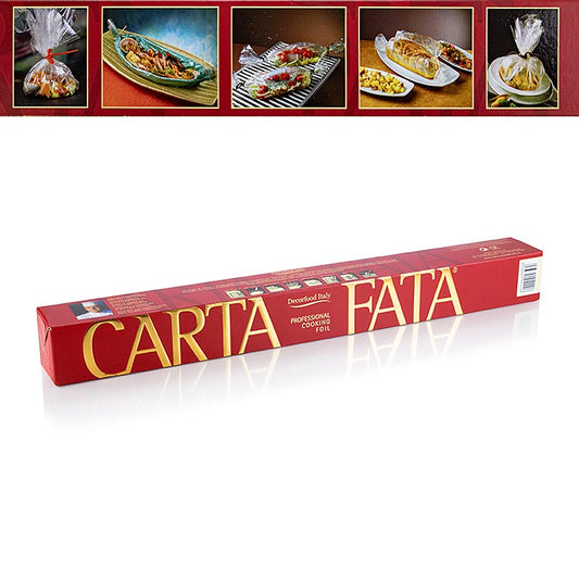 CARTA FATA® kook- en bakfolie, hittebestendig tot 220 °C, 50 cm x 25 m, 1 stuk