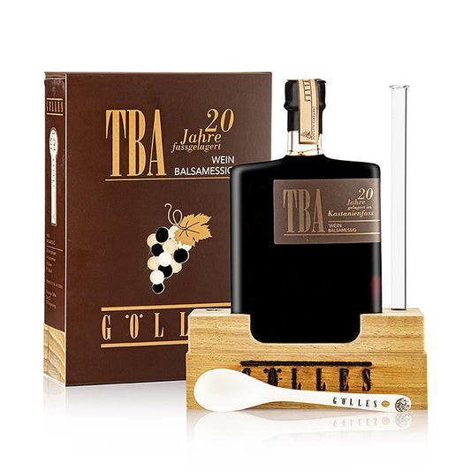 Gölles Trockenbeerenauslese balsamicoazijn, 6% zuur, gerijpt in kastanjehouten vaten, 100 ml