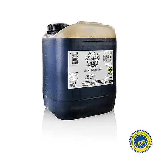 High-quality Fondo Montebello Aceto Balsamico di Modena BGA, FM 01, 5 liter, perfect for enhancing flavor in a variety of dishes and recipes