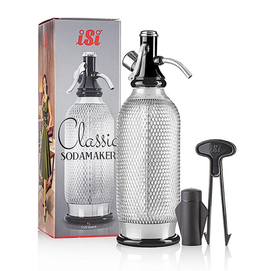 iSi Soda Maker Classic, sifonspuit, PET, net, 1 liter, 1 stuk