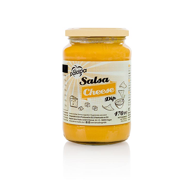 Cheese Salsa, kaassaus, Palapa, 470 g