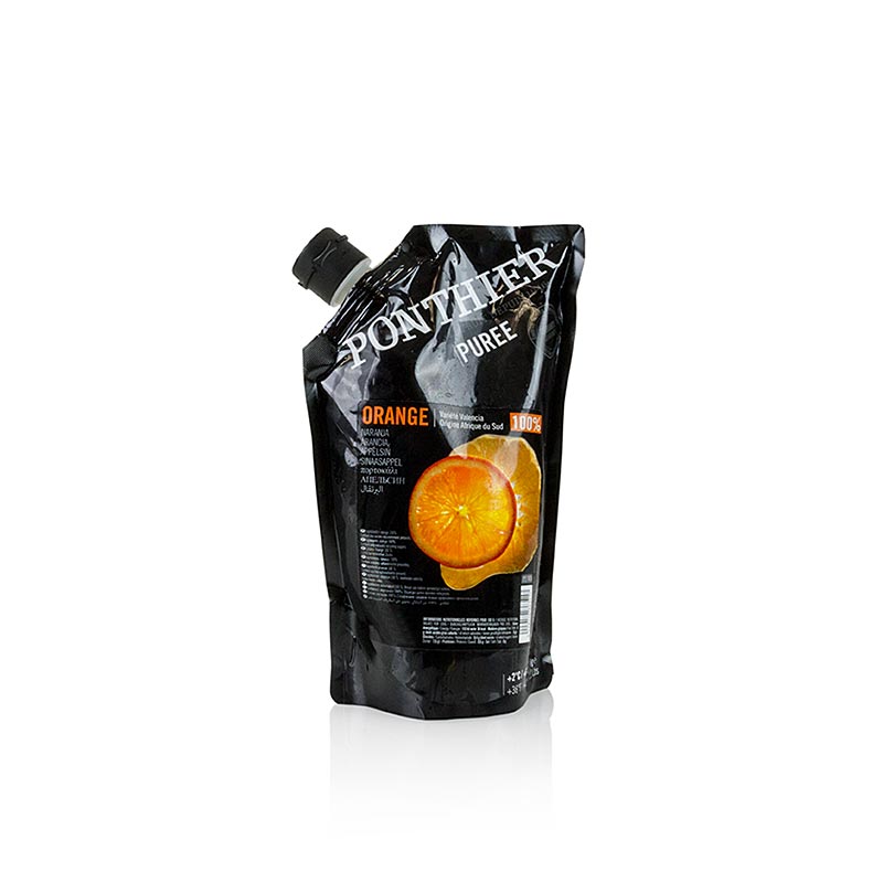 Puree van sinaasappel, 100% fruit, ongezoet, in een verpakking van 1 kg