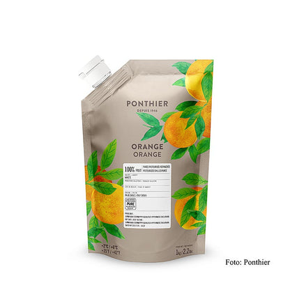 Puree - Sinaasappel, 100% fruit, ongezoet, 1 kg