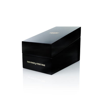 Newby Tea presentation box with 6 compartments, ideal for storing and displaying a variety of tea blends