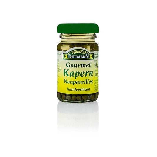 Kappertjes "Nonpareilles", ø 4-7 mm, Dittmann, 50 g