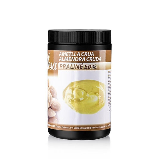 Sosa-pasta - amandel, praline, rauw, 50% met suiker, 1,2 kg