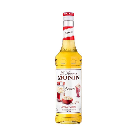 Monin Popcornsiroop, 700 ml - heerlijke siroop voor het maken van popcornsmaakdranken