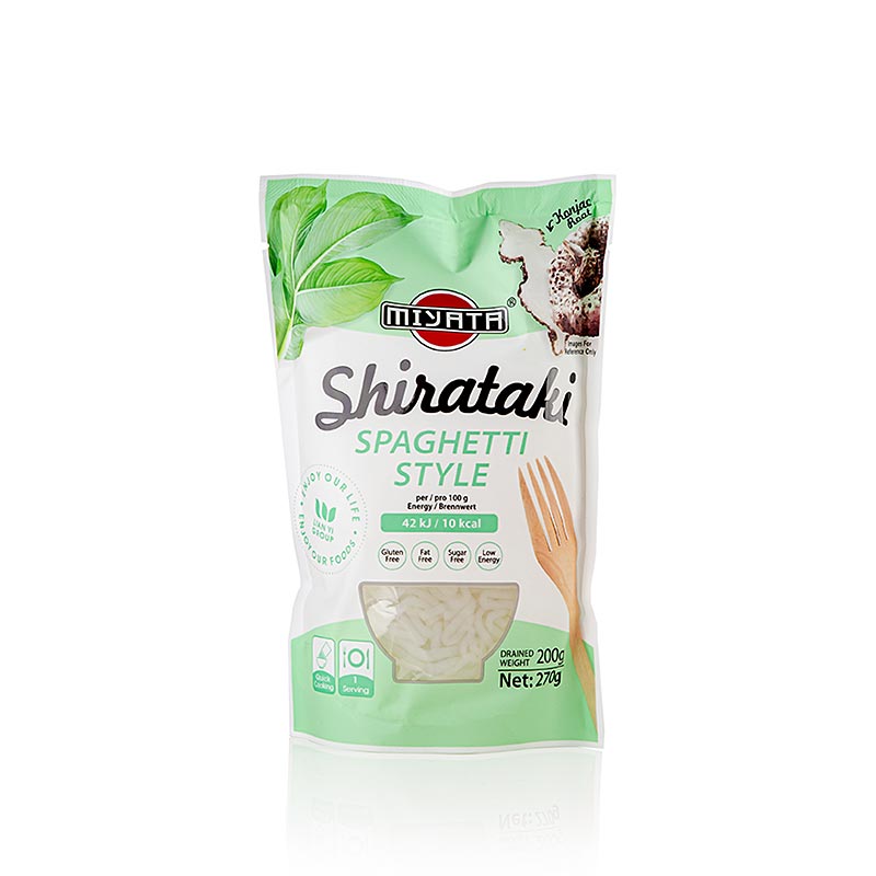 Shirataki spaghetti, gemaakt van konjacwortel, Miyata, 270 g