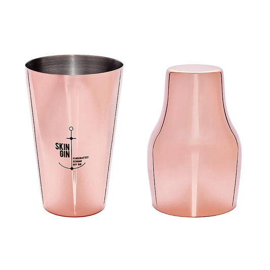  Stijlvolle 500 ml Skin Gin shaker met koperen uitstraling