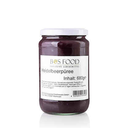 Puree/puree - bosbessen, fijn gezeefd, 680 g