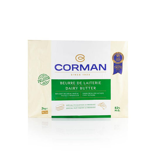Kruidboter, tourierplaat, Corman (voor bladerdeeg of boterfiguren), 2 kg