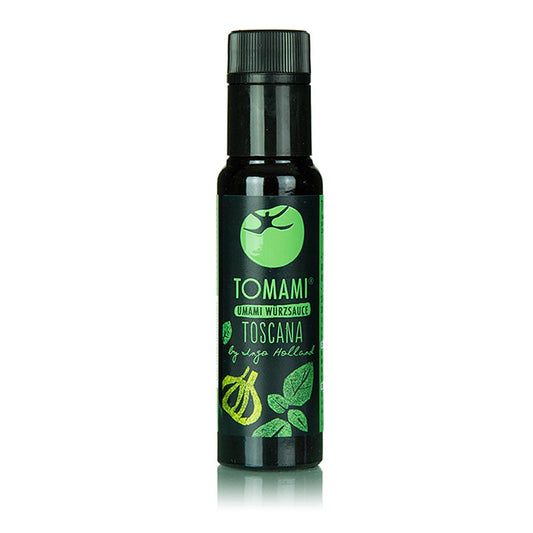 Tomami Umami kruidensaus Toscana van Ingo Holland, 90 ml, a savory and aromatic sauce perfect for enhancing the flavors of your dishes