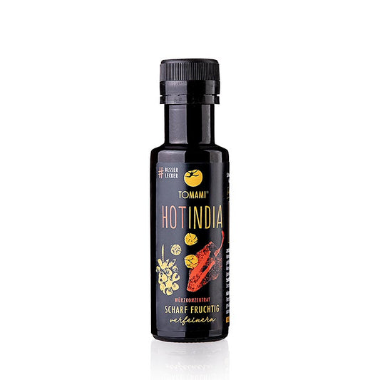 Tomami ® Umami-kruidensaus - "Hot India" van Ingo Holland, 90 ml