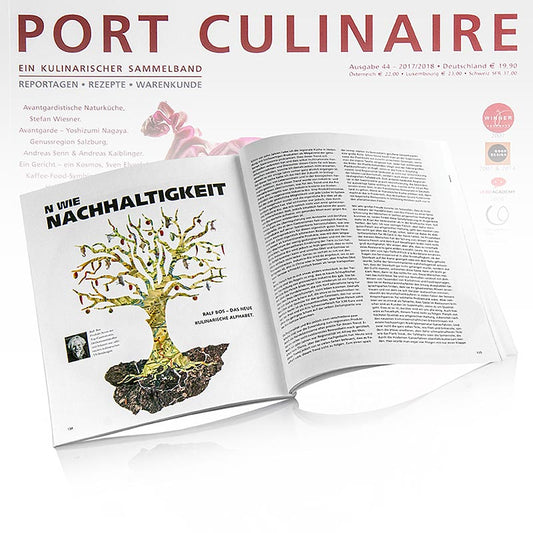 Port Culinaire - gastronomisch tijdschrift, uitgave 44, 1 stuk, featuring exquisite culinary delights and stunning food photography