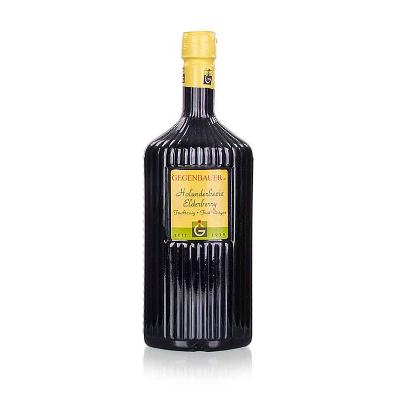 Fles vlierbessen fruitazijn van 1 liter met een zuurgraad van 5%
