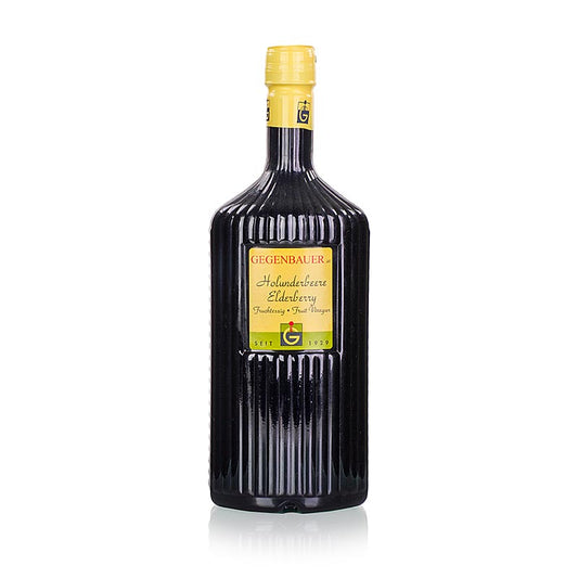 Fles vlierbessen fruitazijn van 1 liter met een zuurgraad van 5%