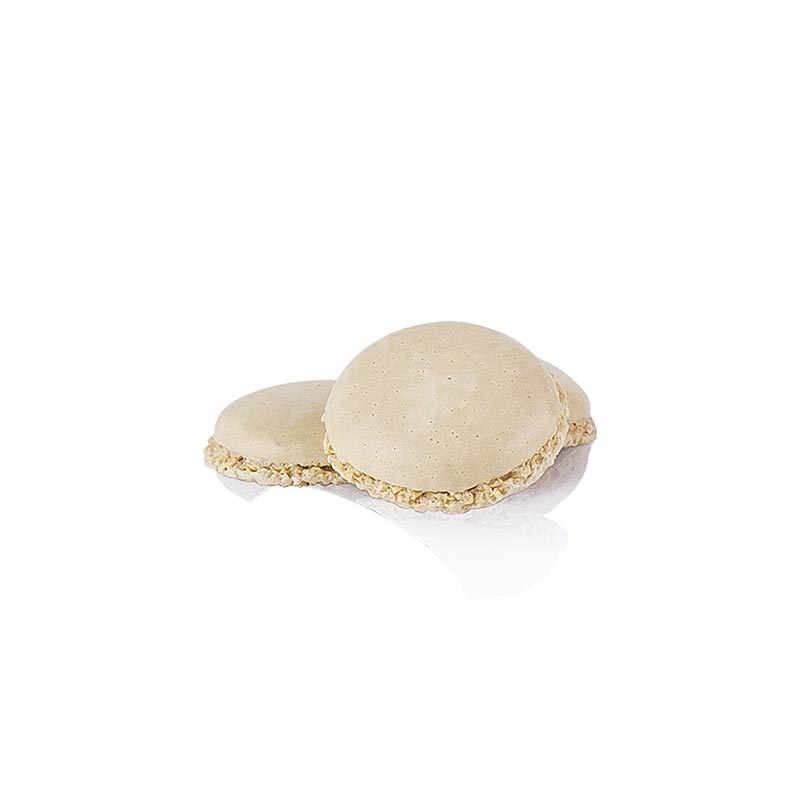 Macarons naturel, amandel-meringuehelften, om te vullen, ca. ø 3,5 cm, 921 g, 384 stuks