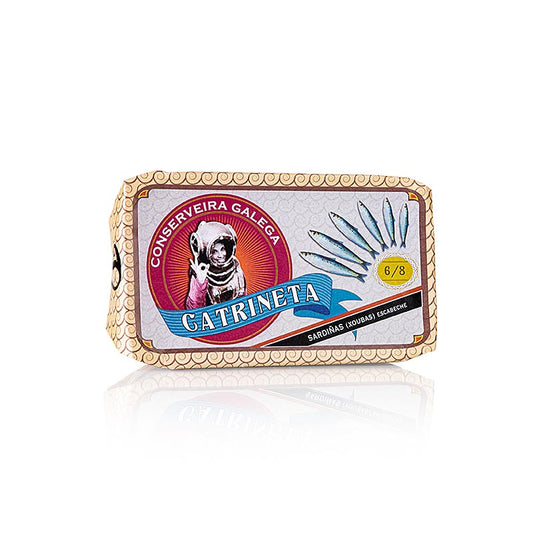 Sardines, heel, in escabeche-saus, 6-8 stuks, Catrineta, 81 g