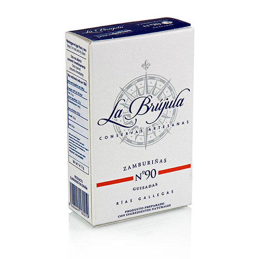 Sint-jakobsschelpen, klein, Galicische stijl, La Brújula, 110 g