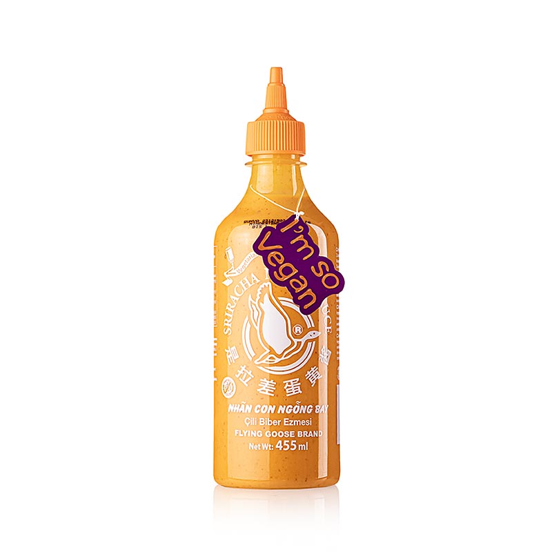 Chilicrème - Sriracha Mayoo, pittig, Flying Goose, 455 ml