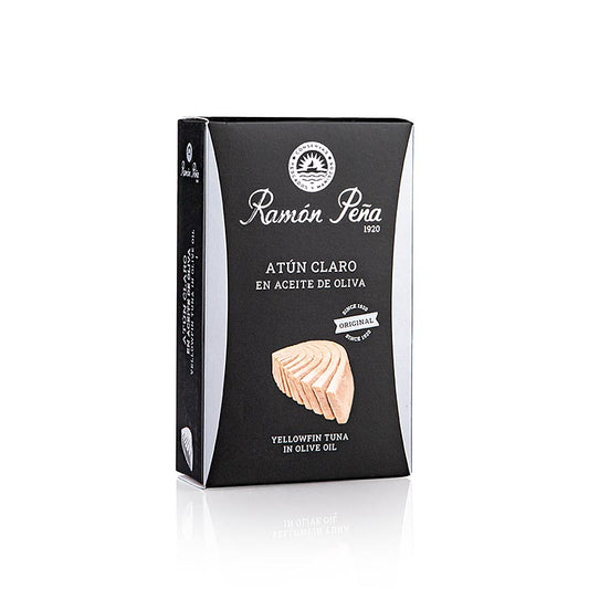 Tonijnfilets, in olijfolie, geelvintonijn, met de hand gevangen, RAMON PEÑA SILVER, 110 g