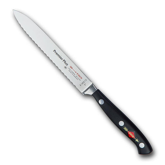 Stainless steel 13cm DICK Serie Premier Plus hobby knife with serrated edge, single piece