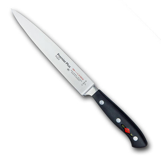 Stainless steel 18cm Premier Plus filet knife from DICK, ideal for precision filleting and deboning, 1 piece