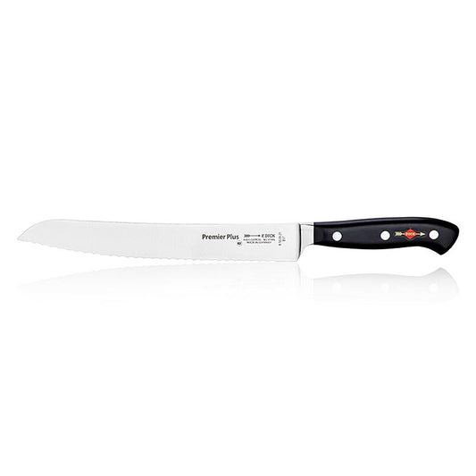 Serie Premier Plus broodmes met gekartelde rand, 21cm, DICK, 1 st - Een scherp en duurzaam broodmes van 21 cm met een gekartelde rand, van het merk DICK