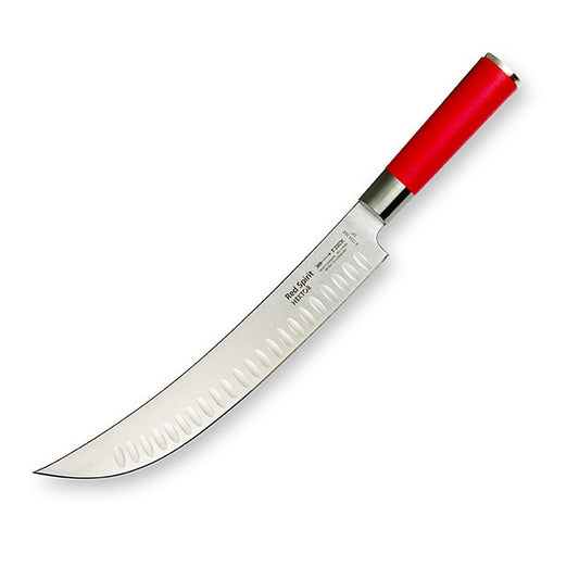 High-quality DICK Red Spirit serie vleesmes HEKTOR with 26cm hollow ground blade, perfect for precision meat slicing, 1 piece