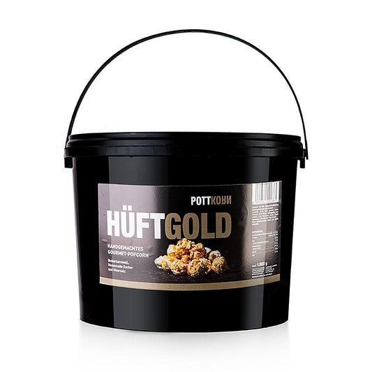 Pottkorn - Hüftgold, popcorn met boterkaramel, muscovado, zeezout, 1 kg