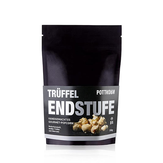 Pottkorn - laatste fase, popcorn met witte truffel &amp; zeezout, 150 g