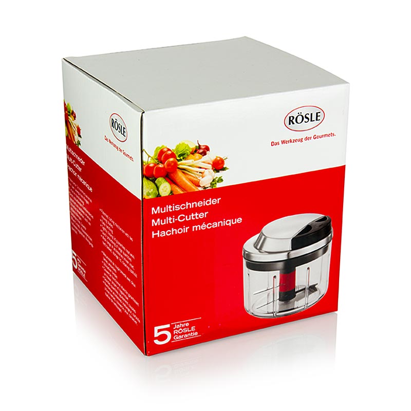 Rösle multisnijder, met handgreep, kunststof/roestvrij staal, 600 ml, 1 stuk