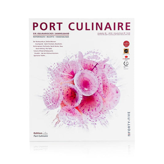 Cover van Port Culinaire - Gourmet Magazine, uitgave 45, 1 stuk, met heerlijke recepten en culinaire inspiratie