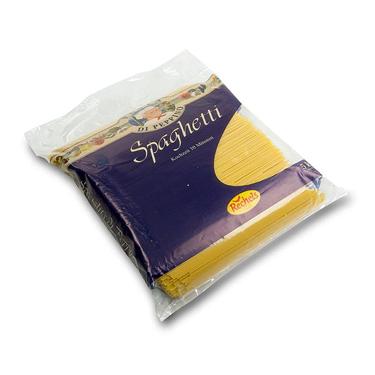 Pasta di Peppino all' uovo - Spaghetti, 5 kg, een grote verpakking van heerlijke eierpasta van hoge kwaliteit voor een authentieke Italiaanse smaakervaring