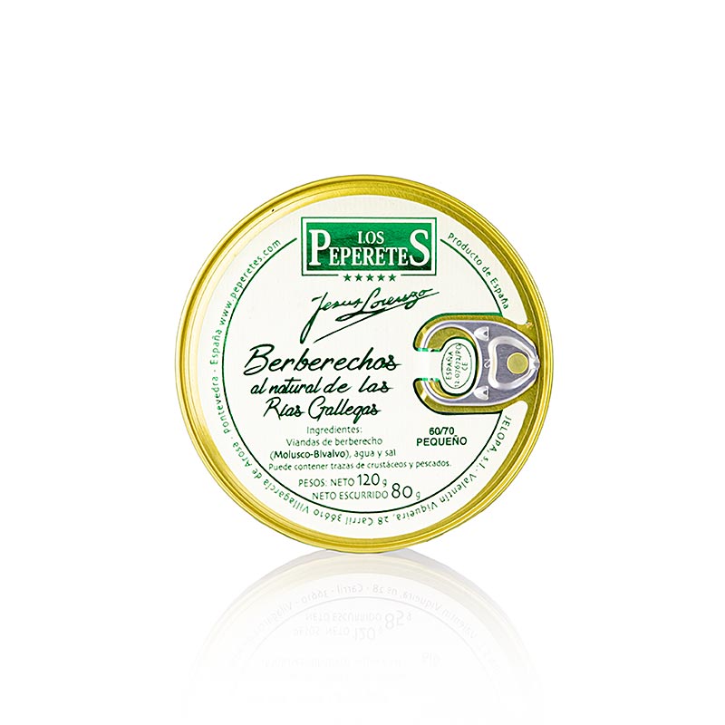 Venusschelpen 60-70 - Berberecho de Carril, Los Peperetes, Spanje, 120 g
