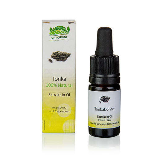 Natuurlijk tonkaboonaroma, vloeibaar, De Schuur, 5 ml - a high-quality, natural liquid flavoring extracted from tonka beans