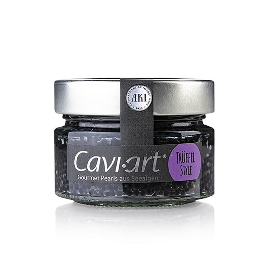 Cavi-Art® algenkaviaar, truffelsmaak, veganistisch, 100 g