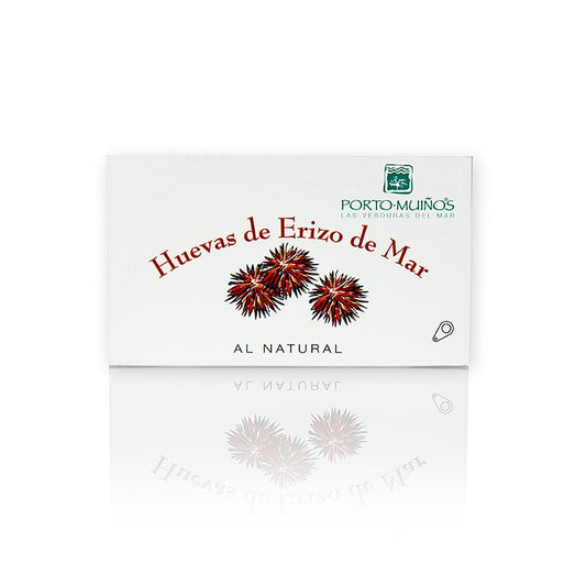 Zee-egel kaviaar, a delicacy from Porto-Muiños in a 120g packaging
