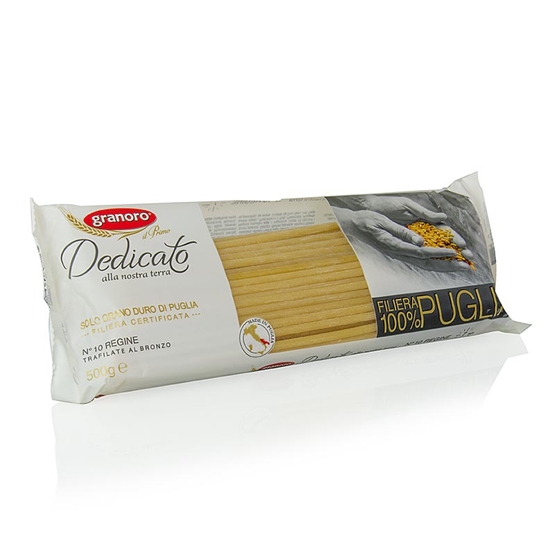 Granoro Dedicato - Regine Maccaroni, nr. 10, 10 kg, 20 x 500 g