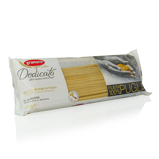 Granoro Dedicato - Regine Maccaroni, nr. 10, 10 kg, 20 x 500 g
