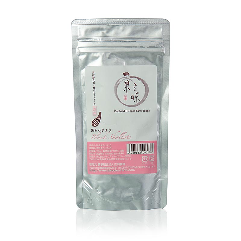 100g of whole fermented zwarte sjalotten, a flavorful and versatile ingredient